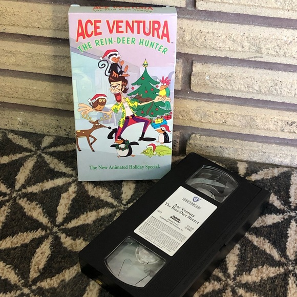 90's "Ace Ventura The Rein-Deer Hunter" Movie - Animated Holiday Special - VHS - Picture 1 of 8